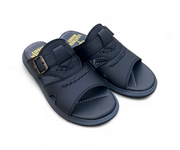Black Softy Chappal